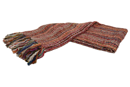 Handcrafted Wool & Cotton Throw Blanket Festival Thread