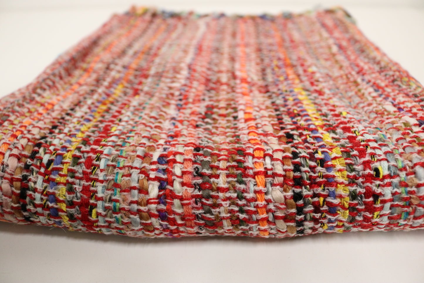 Handcrafted Wool & Cotton Throw Blanket Festival Thread