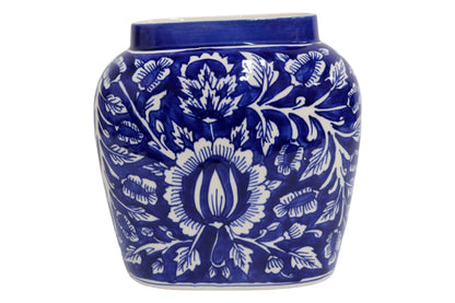 Ceramic Large Blue Vase