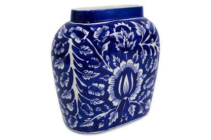 Ceramic Large Blue Vase
