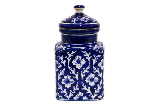 Ceramic Blue/White Jar