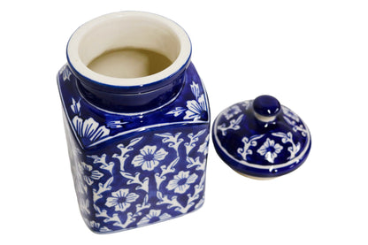 Ceramic Blue/White Jar