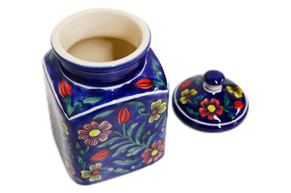 Ceramic Multicolor Jar