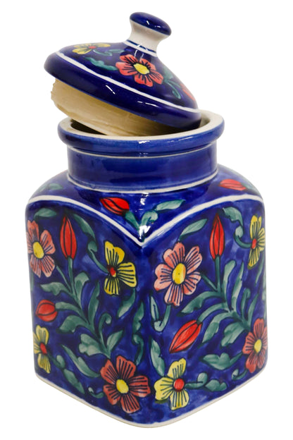Ceramic Multicolor Jar