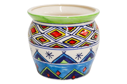 Ceramic Medium Planter Multicolor