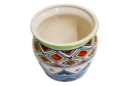 Ceramic Medium Planter Multicolor
