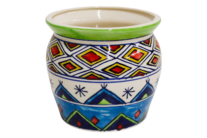 Ceramic Medium Planter Multicolor