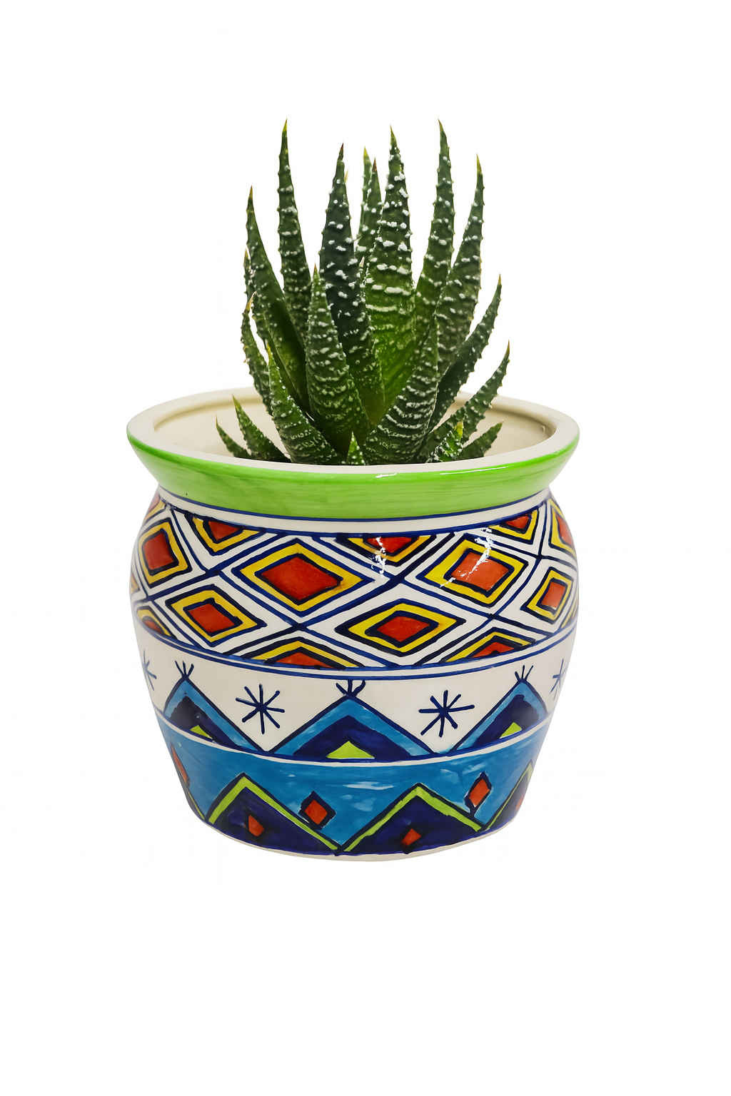 Ceramic Medium Planter Multicolor
