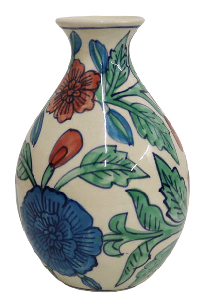 Ceramic Bottle Vase Multicolor