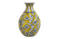Ceramic Bottle Vase Yellow