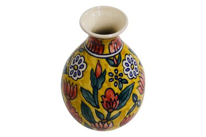 Ceramic Bottle Vase Multicolor