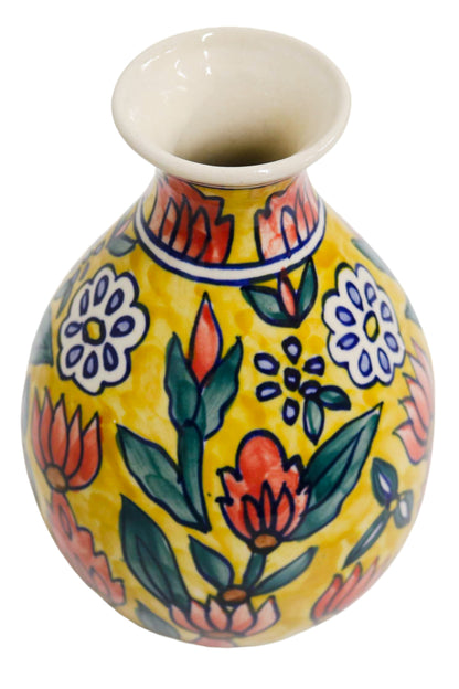 Ceramic Bottle Vase Multicolor