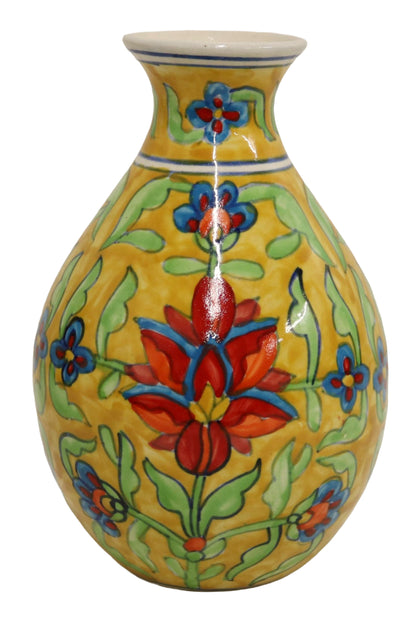 Ceramic Bottle Vase Multicolor