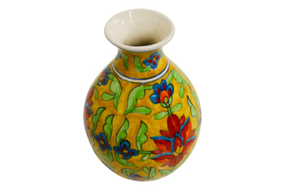 Ceramic Bottle Vase Multicolor