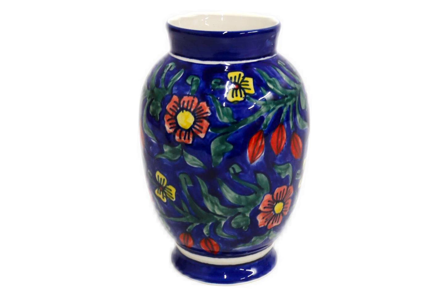 Classic Ceramic Vase Multicolor