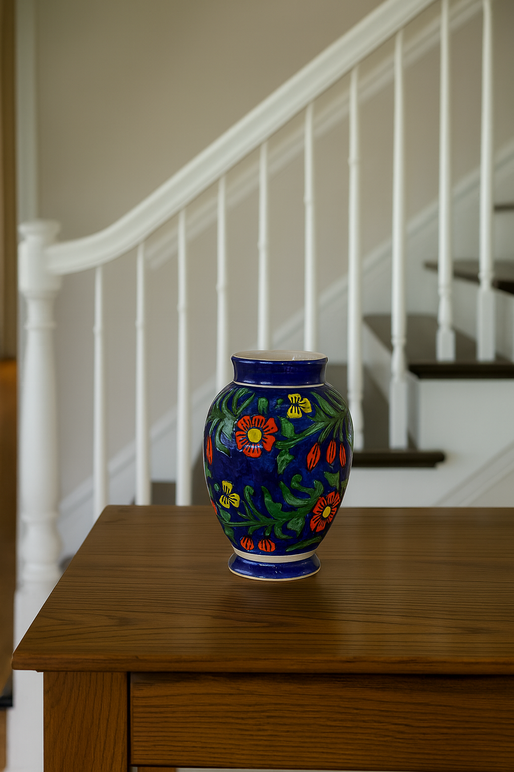Classic Ceramic Vase Multicolor