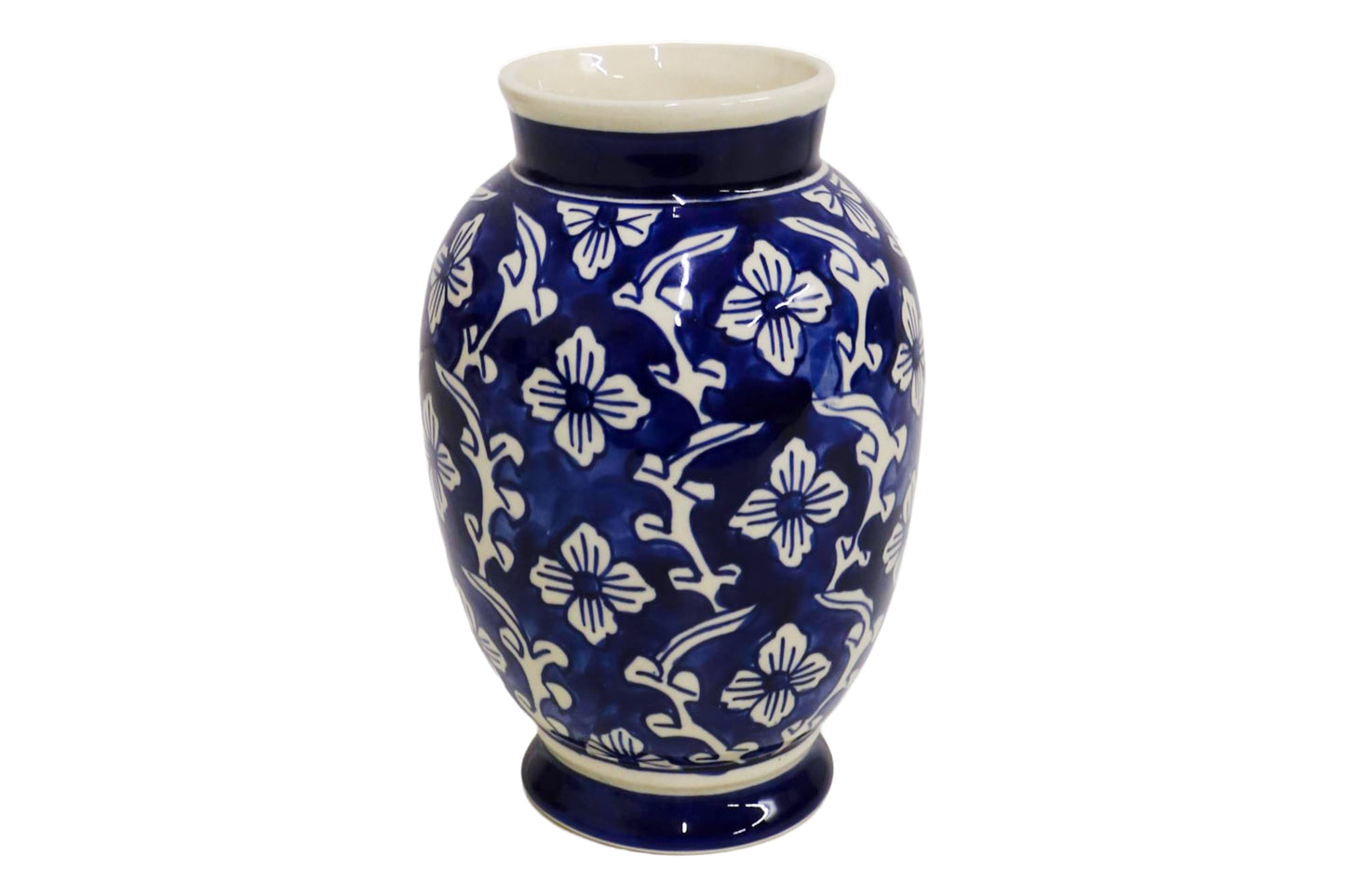Classic Ceramic Vase Blue/White