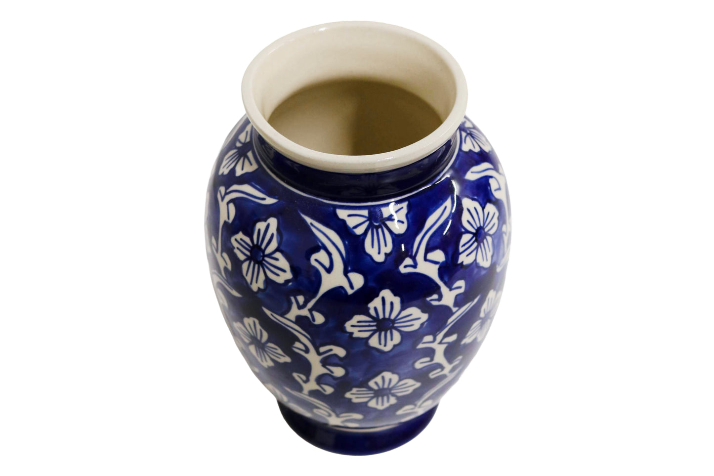 Classic Ceramic Vase Blue/White