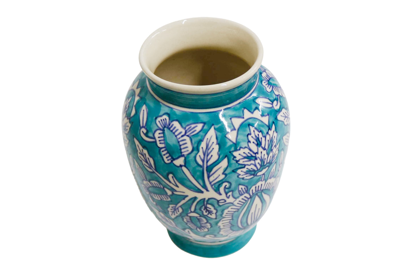 Classic Ceramic Vase Teal