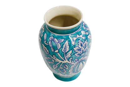 Classic Ceramic Vase Teal
