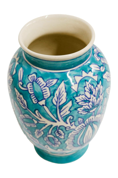 Classic Ceramic Vase Teal
