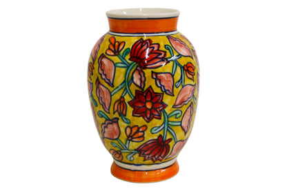 Classic Ceramic Vase Multicolor