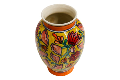 Classic Ceramic Vase Multicolor