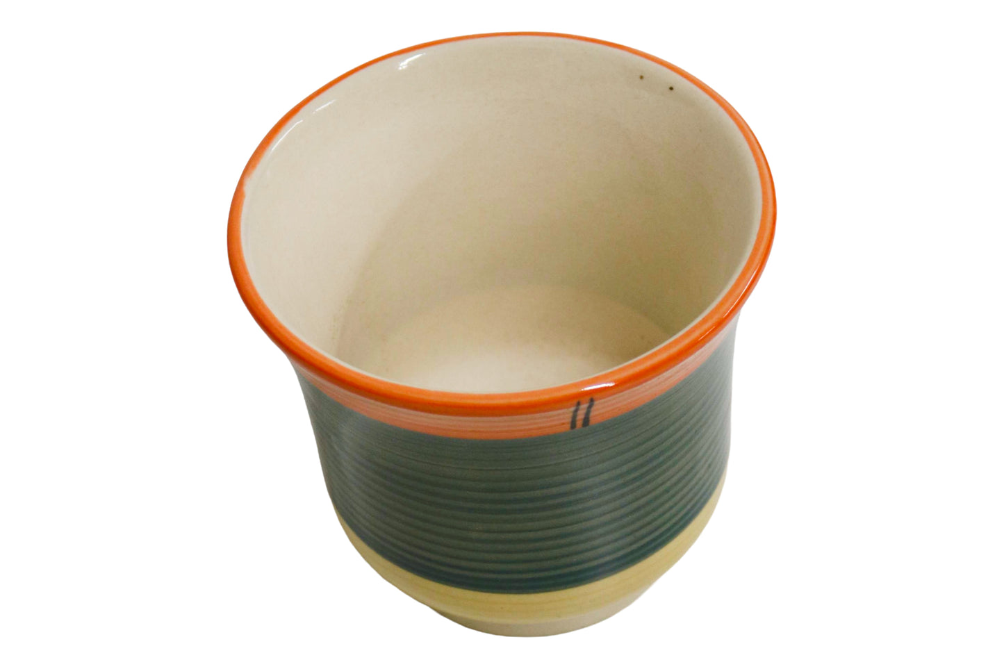 Ceramic Planter with Drain Hole