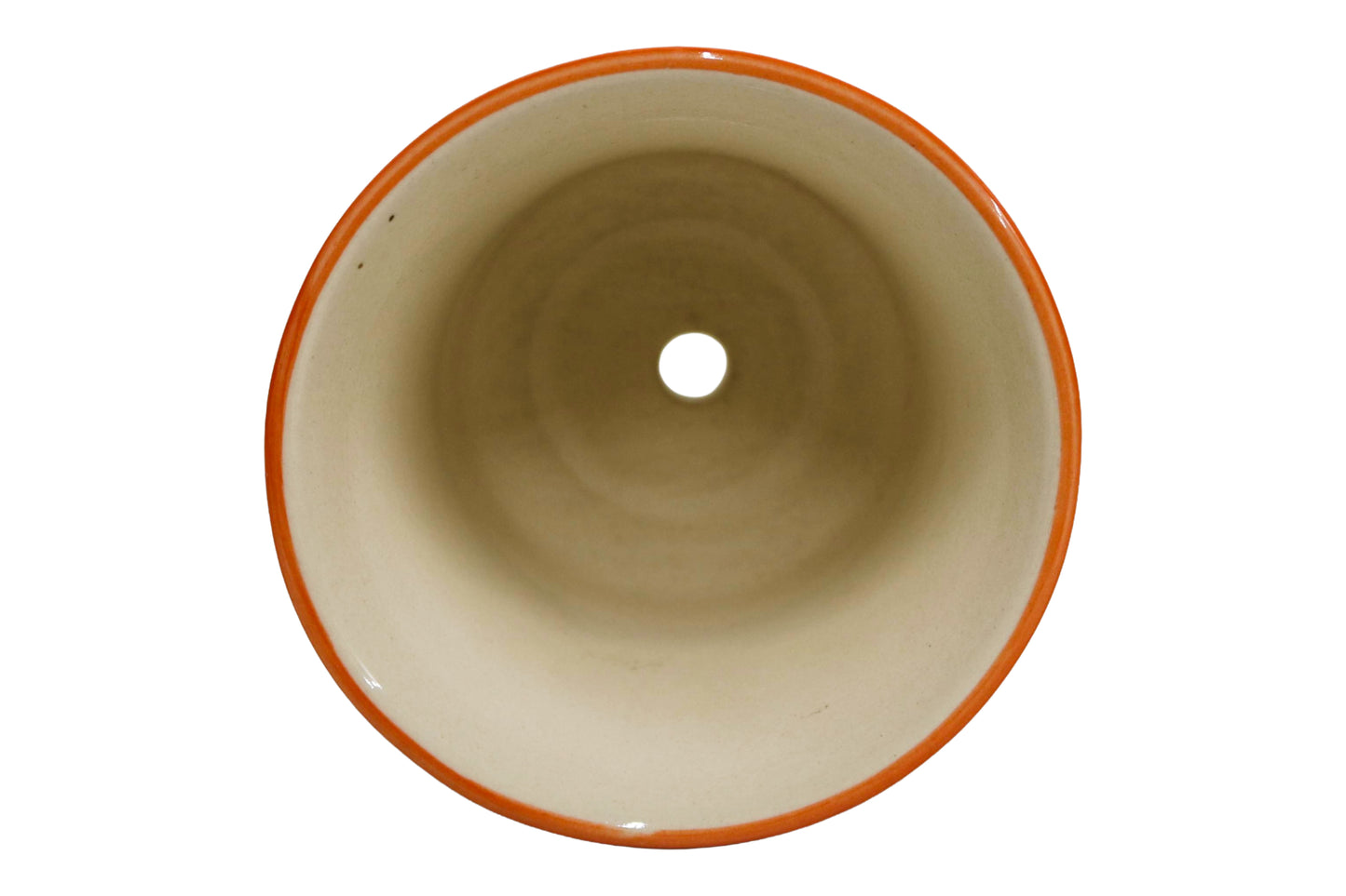 Ceramic Planter with Drain Hole