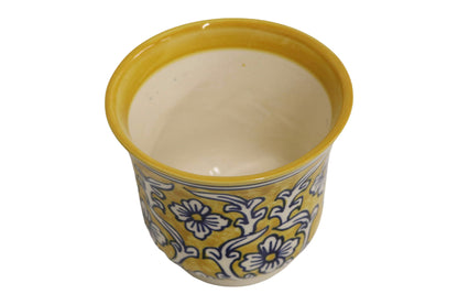 Ceramic Planter Yellow