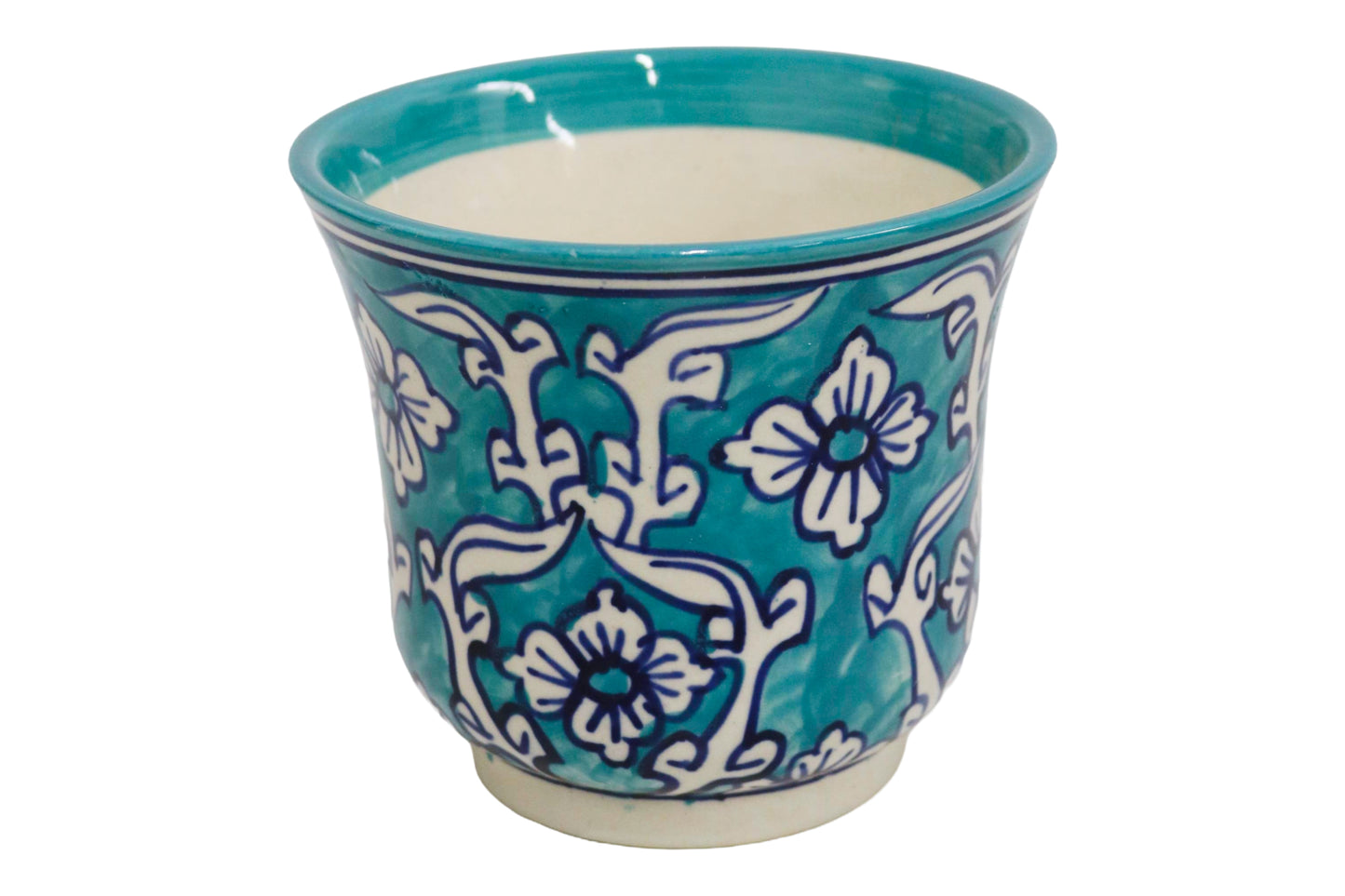Ceramic Planter Teal