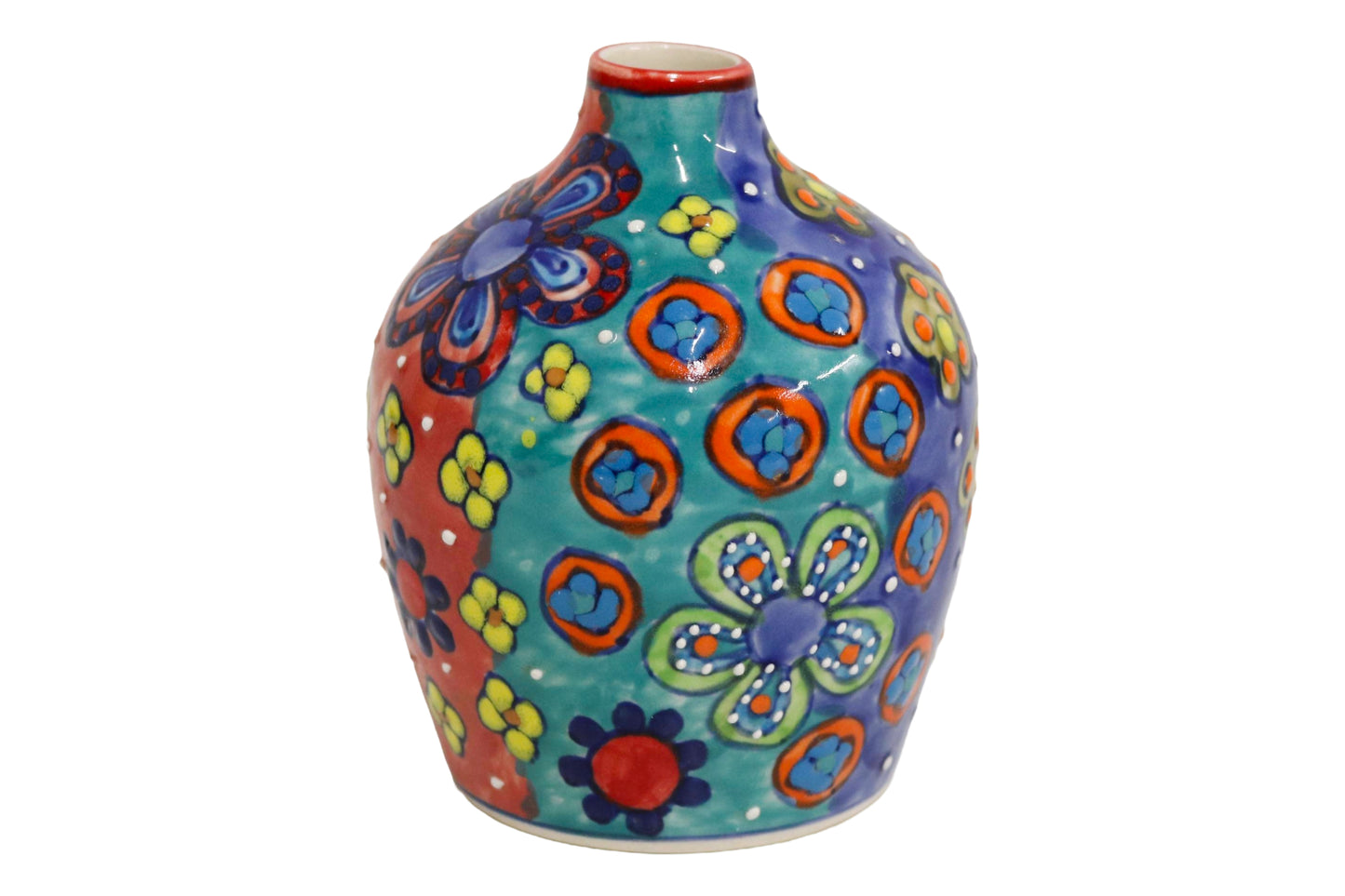 Mini Ceramic Vase Multicolor