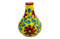 Small Ceramic Flower Vase Multicolor