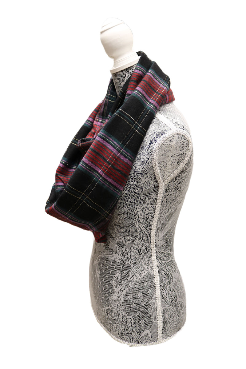 Home&Manor 100% Cotton and Polyester Scarf, Wrap, Throw, Shawl