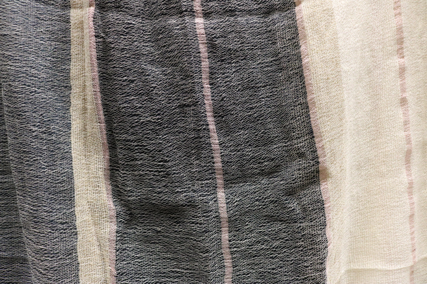 Home&Manor 100% Cotton and Polyester Scarf, Wrap, Throw, Shawl