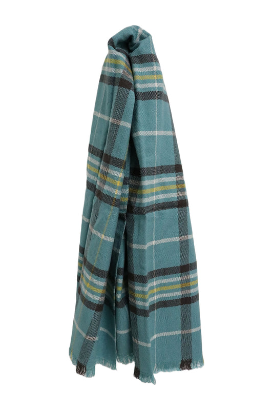 Home&Manor 100% Cotton and Polyester Scarf, Wrap, Throw, Shawl