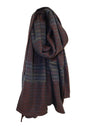 Home&Manor 100% Cotton and Polyester Scarf, Wrap, Throw, Shawl