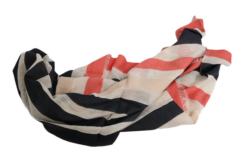 Home&Manor 100% Cotton and Polyester Scarf, Wrap, Throw, Shawl