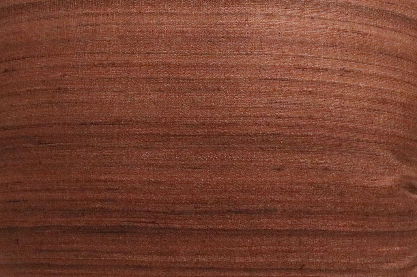 Raw Silk Throw Pillow 18" Dark Tan