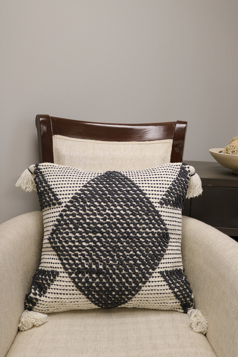 Tropea Wool & Cotton Designer Throw Pillow