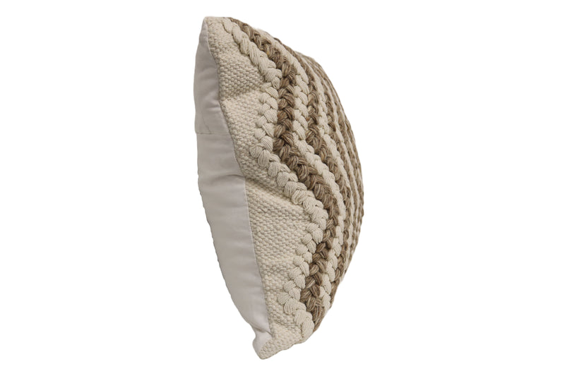 Vieste Wool & Cotton Designer Throw Pillow