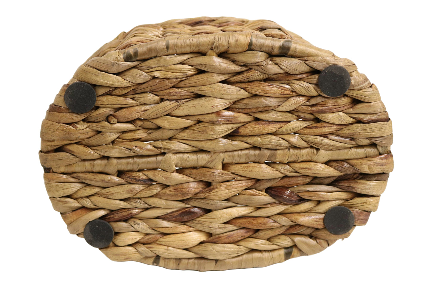 Home&Manor 11" Oval Sea Grass Fruit Basket