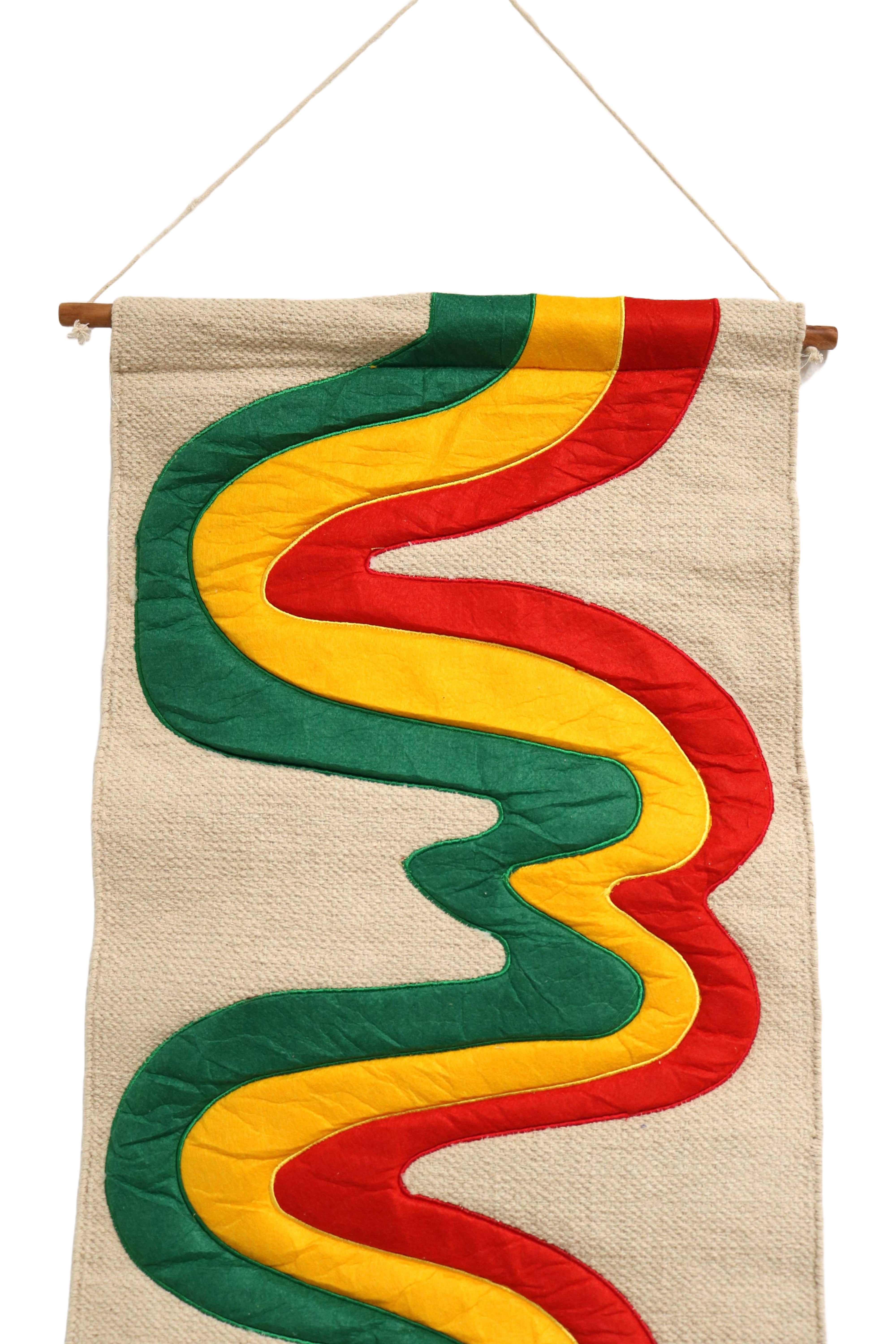 Large Abstract Macrame Wall Hanging