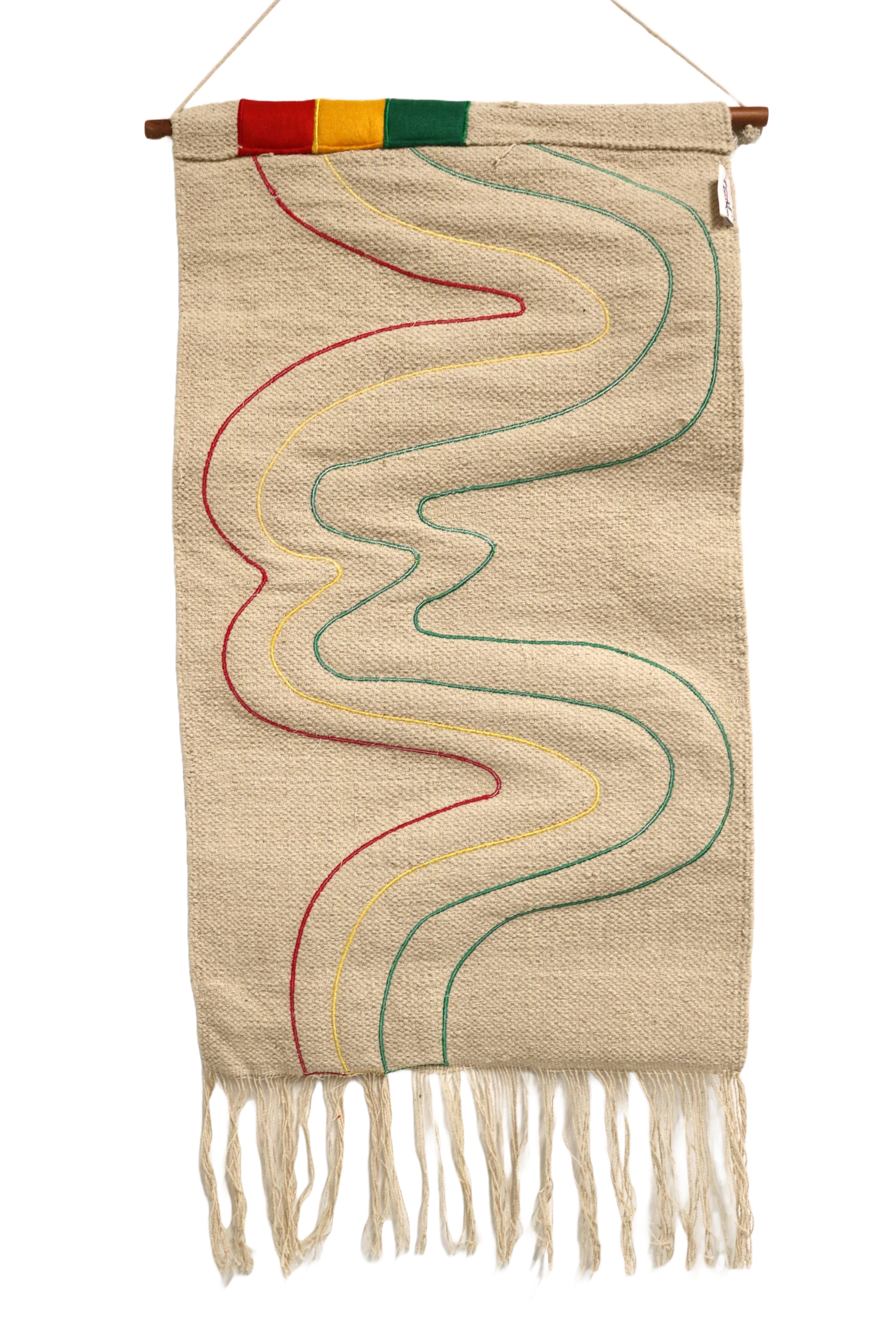 Large Abstract Macrame Wall Hanging