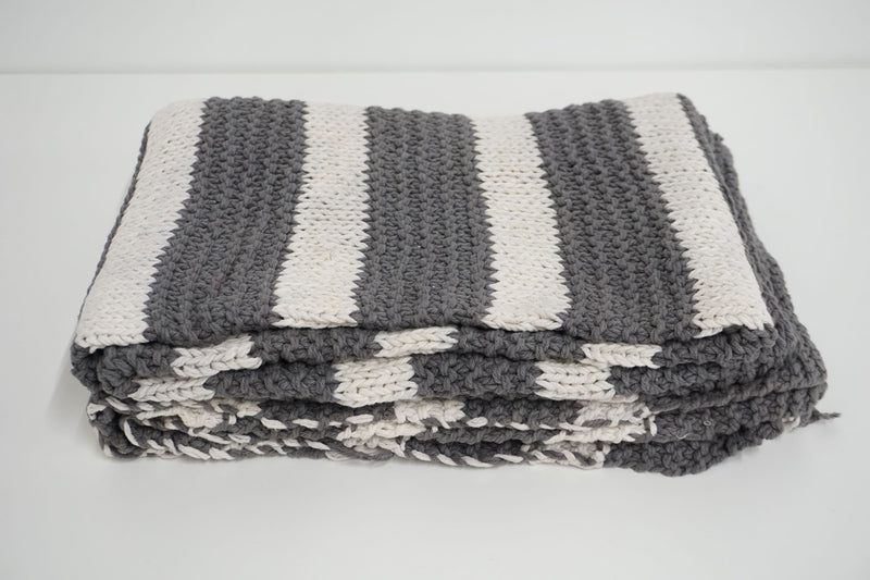 Handcrafted 100% Wool Throw Blanket