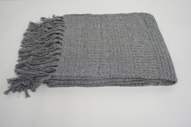 Handcrafted 100% Wool Throw Blanket