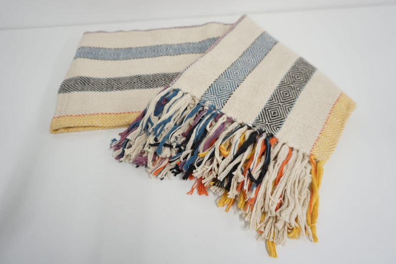 Handcrafted 100% Wool Throw Blanket