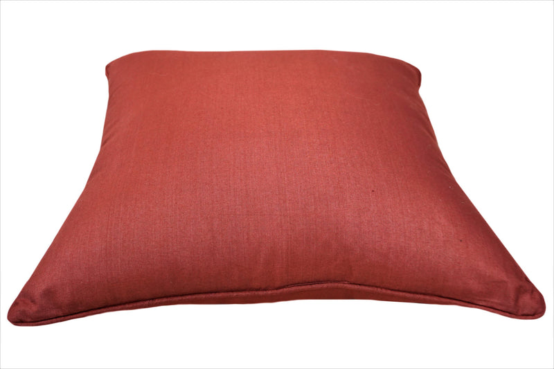 Premium Silk Pillow 18" Red