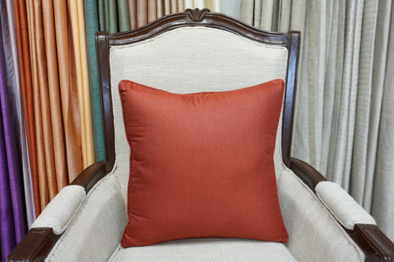 Premium Silk Pillow 18" Red