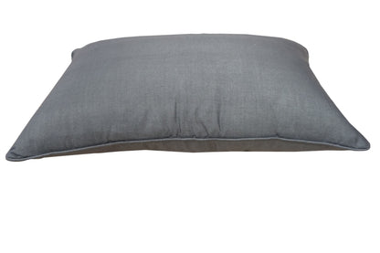 Premium Silk Pillow 13"x20" Gray